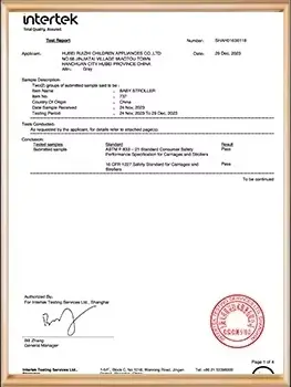 SGS certificate